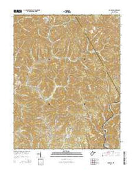 McGraws West Virginia Historical topographic map, 1:24000 scale, 7.5 X 7.5 Minute, Year 2014