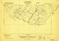 Mc Dowell Virginia Historical topographic map, 1:48000 scale, 15 X 15 Minute, Year 1922