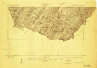Mc Dowell Virginia Historical topographic map, 1:48000 scale, 15 X 15 Minute, Year 1922