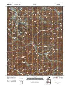Meadow Bridge West Virginia Historical topographic map, 1:24000 scale, 7.5 X 7.5 Minute, Year 2011