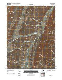 Medley West Virginia Historical topographic map, 1:24000 scale, 7.5 X 7.5 Minute, Year 2011