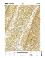 Medley West Virginia Historical topographic map, 1:24000 scale, 7.5 X 7.5 Minute, Year 2014