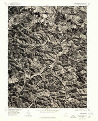 Middlebourne West Virginia Historical topographic map, 1:24000 scale, 7.5 X 7.5 Minute, Year 1976