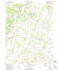 Middleway West Virginia Historical topographic map, 1:24000 scale, 7.5 X 7.5 Minute, Year 1978
