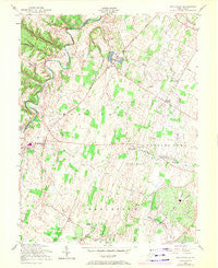 Middleway West Virginia Historical topographic map, 1:24000 scale, 7.5 X 7.5 Minute, Year 1955