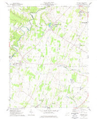Middleway West Virginia Historical topographic map, 1:24000 scale, 7.5 X 7.5 Minute, Year 1978
