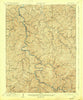 Midkiff West Virginia Historical topographic map, 1:62500 scale, 15 X 15 Minute, Year 1909