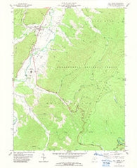 Mill Creek West Virginia Historical topographic map, 1:24000 scale, 7.5 X 7.5 Minute, Year 1977