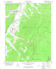 Mill Creek West Virginia Historical topographic map, 1:24000 scale, 7.5 X 7.5 Minute, Year 1977