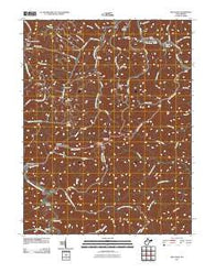 Millstone West Virginia Historical topographic map, 1:24000 scale, 7.5 X 7.5 Minute, Year 2011