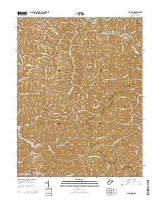 Millstone West Virginia Historical topographic map, 1:24000 scale, 7.5 X 7.5 Minute, Year 2014