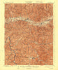 Milton West Virginia Historical topographic map, 1:62500 scale, 15 X 15 Minute, Year 1935