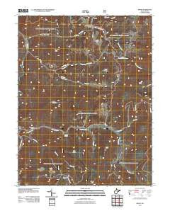 Mingo West Virginia Historical topographic map, 1:24000 scale, 7.5 X 7.5 Minute, Year 2011