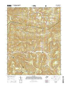 Mingo West Virginia Historical topographic map, 1:24000 scale, 7.5 X 7.5 Minute, Year 2014