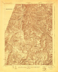Mingo West Virginia Historical topographic map, 1:48000 scale, 15 X 15 Minute, Year 1923