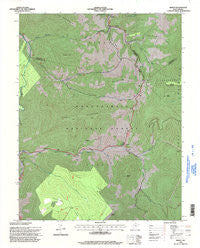 Mingo West Virginia Historical topographic map, 1:24000 scale, 7.5 X 7.5 Minute, Year 1995