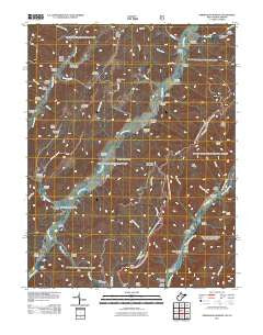 Minnehaha Springs West Virginia Historical topographic map, 1:24000 scale, 7.5 X 7.5 Minute, Year 2011
