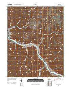 Montgomery West Virginia Historical topographic map, 1:24000 scale, 7.5 X 7.5 Minute, Year 2011