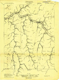 Montgomery West Virginia Historical topographic map, 1:48000 scale, 15 X 15 Minute, Year 1908