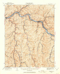 Montgomery West Virginia Historical topographic map, 1:62500 scale, 15 X 15 Minute, Year 1928