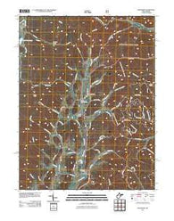 Montrose West Virginia Historical topographic map, 1:24000 scale, 7.5 X 7.5 Minute, Year 2011
