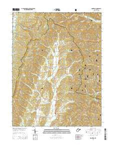 Montrose West Virginia Historical topographic map, 1:24000 scale, 7.5 X 7.5 Minute, Year 2014