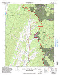 Montrose West Virginia Historical topographic map, 1:24000 scale, 7.5 X 7.5 Minute, Year 1995