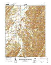 Moorefield West Virginia Historical topographic map, 1:24000 scale, 7.5 X 7.5 Minute, Year 2014