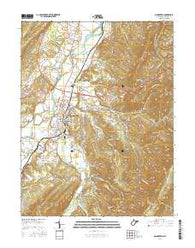 Moorefield West Virginia Current topographic map, 1:24000 scale, 7.5 X 7.5 Minute, Year 2016