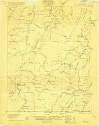 Moorefield West Virginia Historical topographic map, 1:48000 scale, 15 X 15 Minute, Year 1921