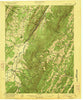 Moorefield West Virginia Historical topographic map, 1:62500 scale, 15 X 15 Minute, Year 1922