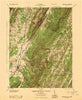 Moorefield West Virginia Historical topographic map, 1:62500 scale, 15 X 15 Minute, Year 1945