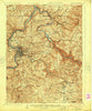 Morgantown West Virginia Historical topographic map, 1:62500 scale, 15 X 15 Minute, Year 1925