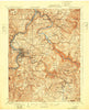 Morgantown West Virginia Historical topographic map, 1:62500 scale, 15 X 15 Minute, Year 1925