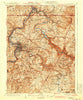 Morgantown West Virginia Historical topographic map, 1:62500 scale, 15 X 15 Minute, Year 1933