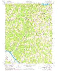 Mount Alto West Virginia Historical topographic map, 1:24000 scale, 7.5 X 7.5 Minute, Year 1958