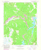 Mount Storm Lake West Virginia Historical topographic map, 1:24000 scale, 7.5 X 7.5 Minute, Year 1967