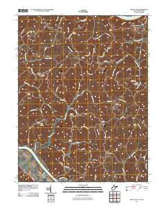 Mount Alto West Virginia Historical topographic map, 1:24000 scale, 7.5 X 7.5 Minute, Year 2011