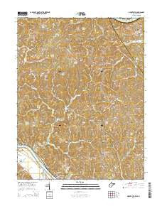 Mount Alto West Virginia Historical topographic map, 1:24000 scale, 7.5 X 7.5 Minute, Year 2014