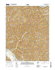 Mount Alto West Virginia Current topographic map, 1:24000 scale, 7.5 X 7.5 Minute, Year 2016