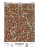 Mount Clare West Virginia Historical topographic map, 1:24000 scale, 7.5 X 7.5 Minute, Year 2011