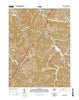 Mount Clare West Virginia Current topographic map, 1:24000 scale, 7.5 X 7.5 Minute, Year 2016