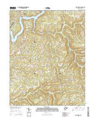 Mount Nebo West Virginia Historical topographic map, 1:24000 scale, 7.5 X 7.5 Minute, Year 2014