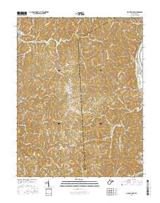 Mount Olive West Virginia Current topographic map, 1:24000 scale, 7.5 X 7.5 Minute, Year 2016