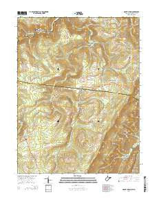 Mount Storm West Virginia Historical topographic map, 1:24000 scale, 7.5 X 7.5 Minute, Year 2014