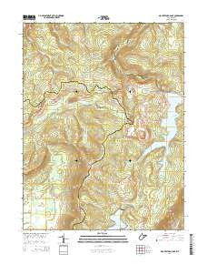 Mount Storm Lake West Virginia Historical topographic map, 1:24000 scale, 7.5 X 7.5 Minute, Year 2014