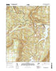 Mount Storm Lake West Virginia Current topographic map, 1:24000 scale, 7.5 X 7.5 Minute, Year 2016