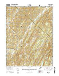 Mozer West Virginia Historical topographic map, 1:24000 scale, 7.5 X 7.5 Minute, Year 2014