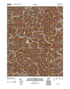 Mullens West Virginia Historical topographic map, 1:24000 scale, 7.5 X 7.5 Minute, Year 2011