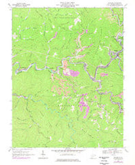 Mullens West Virginia Historical topographic map, 1:24000 scale, 7.5 X 7.5 Minute, Year 1967